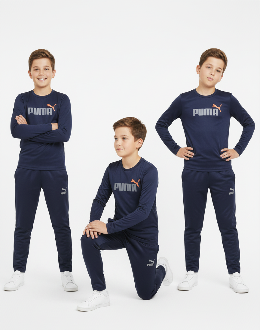 Puma printed track Suit for Track Suit For Boys kids- Soft & Comfy Fabric
