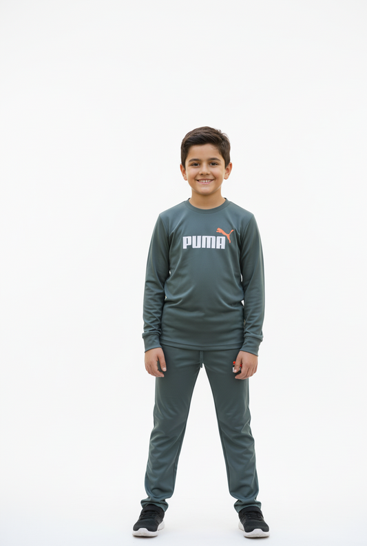 Puma printed track Suit for Track Suit For Boys kids- Soft & Comfy Fabric